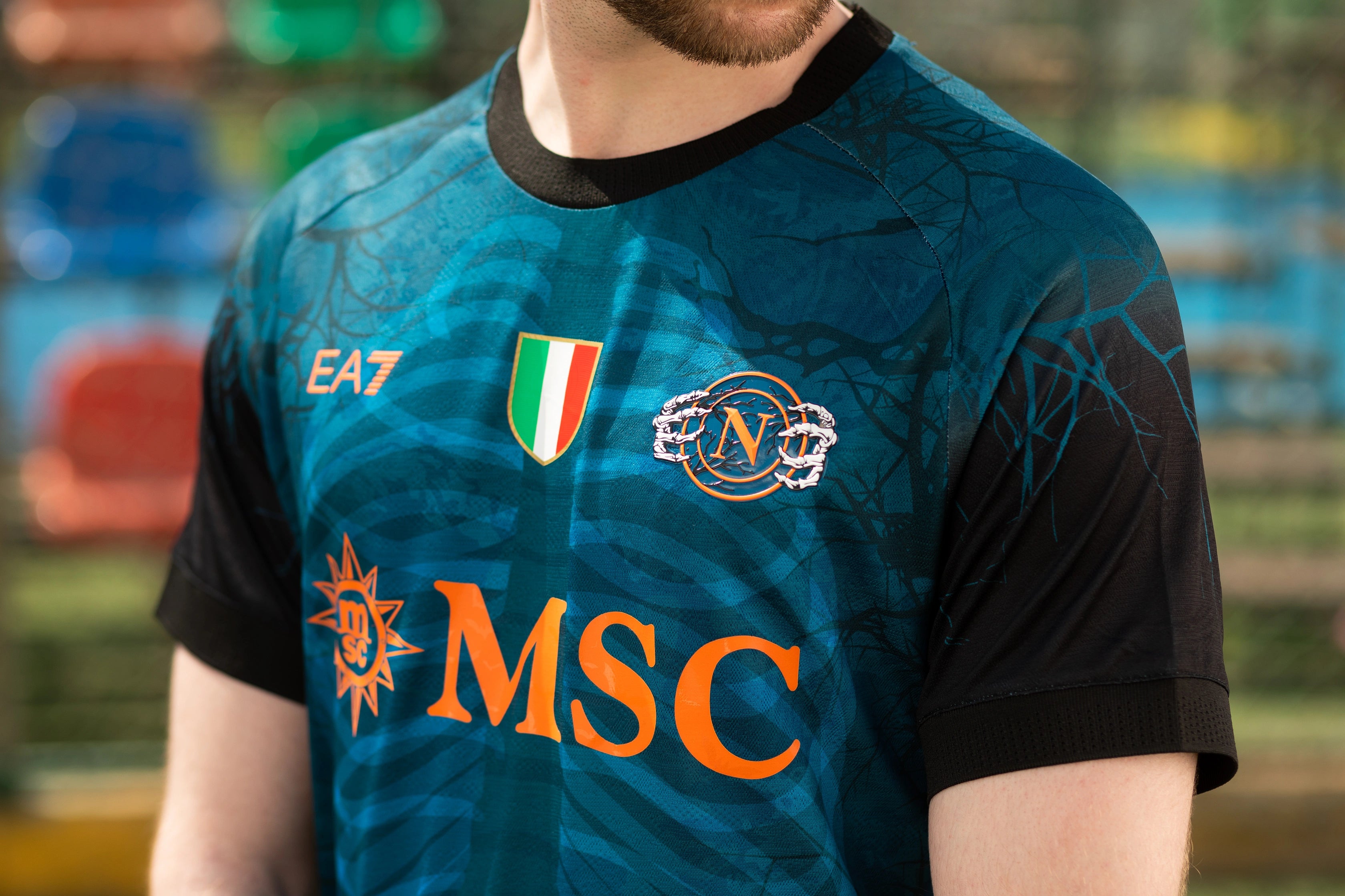 قميص نابولي الرابع 2026 نسخة الهالووين الرسمي نسخة اللاعبين