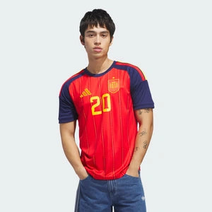 Official Spain 2026 national team jersey, player version with original print featuring Pedri