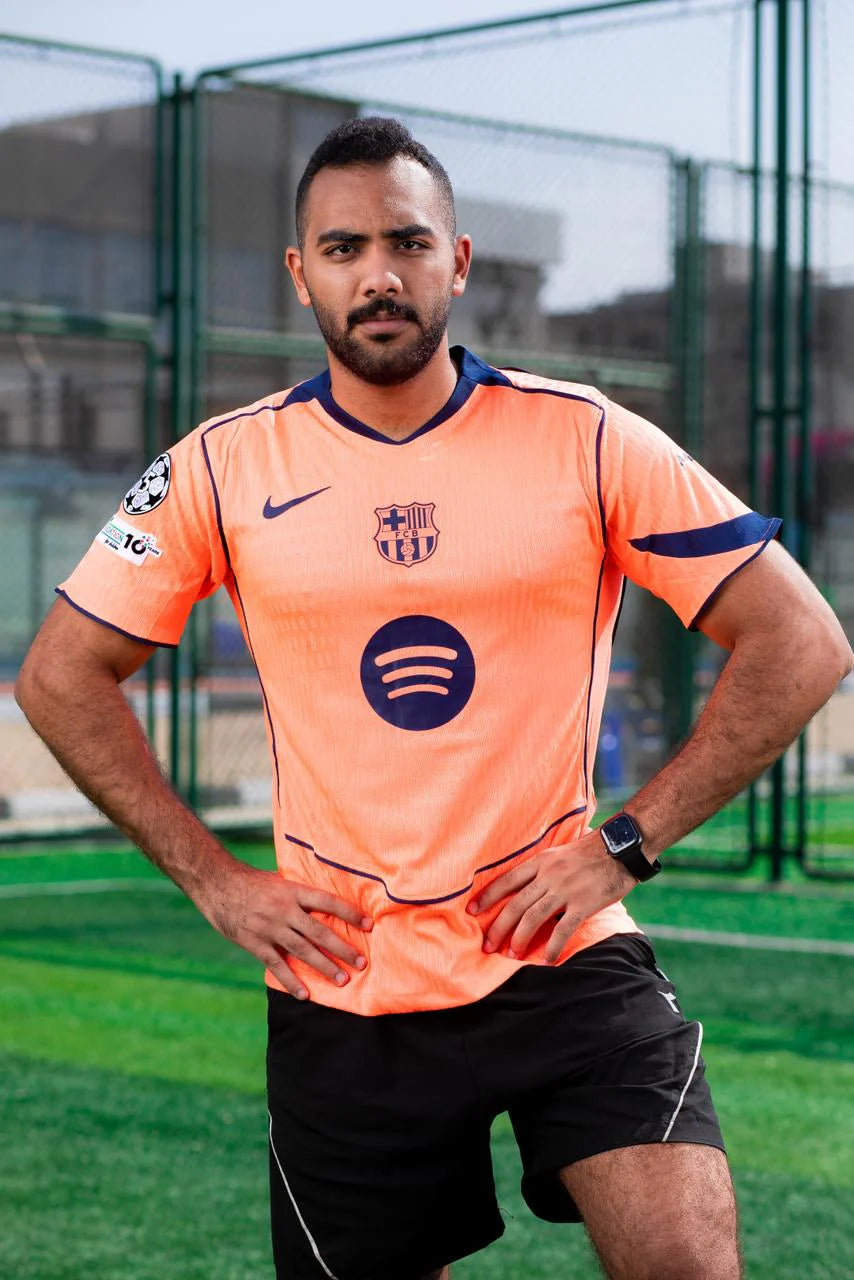 تيشيرت برشلونة الثالث، إصدار اللاعبين، دوري أبطال أوروبا