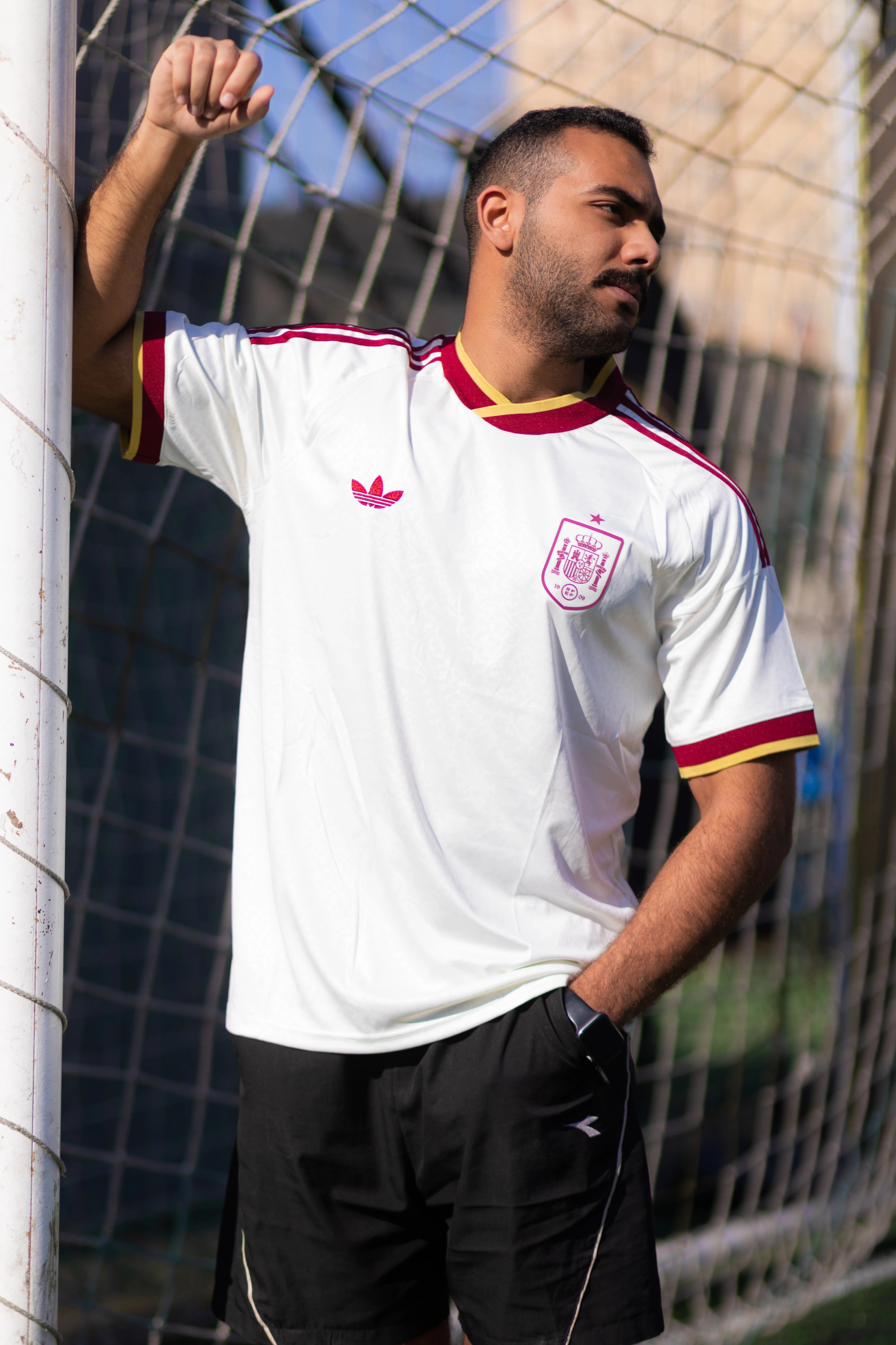 قميص إسبانيا الاحتياطي لكأس العالم نسخة اللاعبين الرسمية