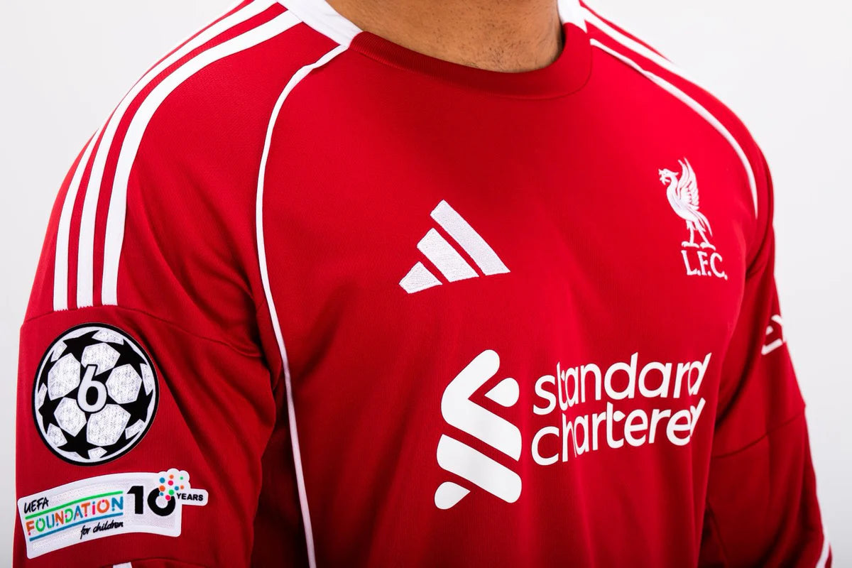 تيشيرت ليفربول، بأكمام طويلة، إصدار اللاعب صلاح