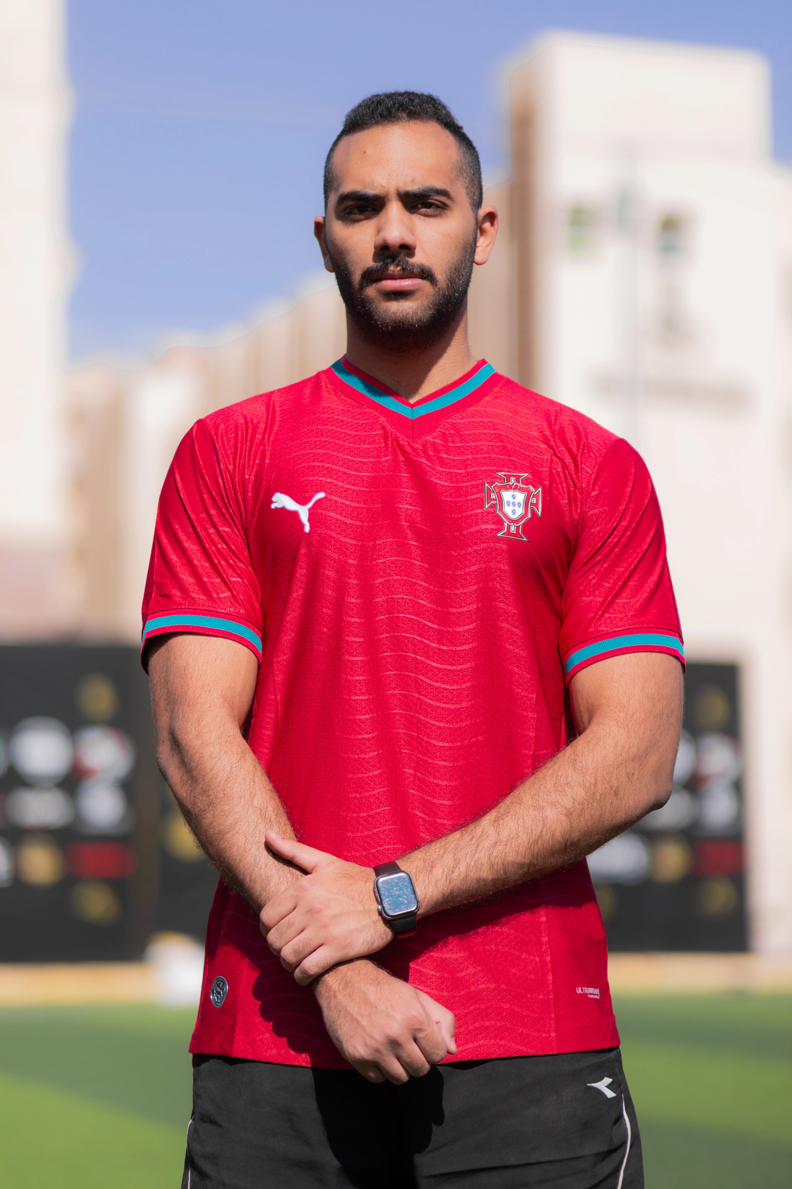 قميص البرتغال الأساسي لكأس العالم نسخة اللاعبين الرسمية