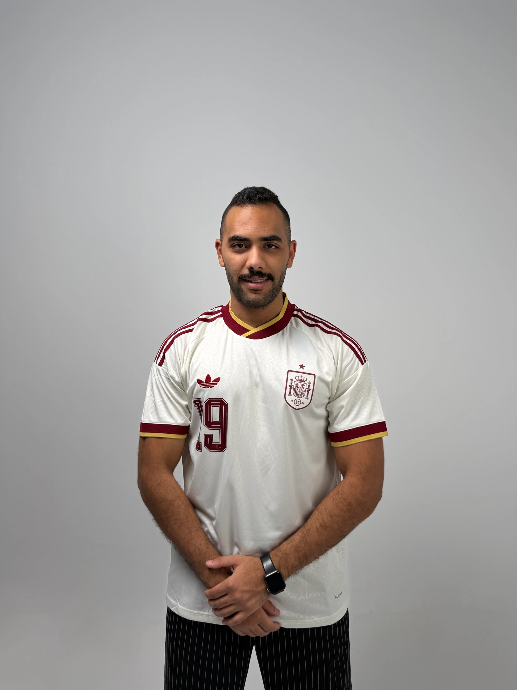 قميص منتخب إسبانيا الاحتياطي بالطباعة الأصلية لامين يامال  نسخة اللاعبين الرسمية