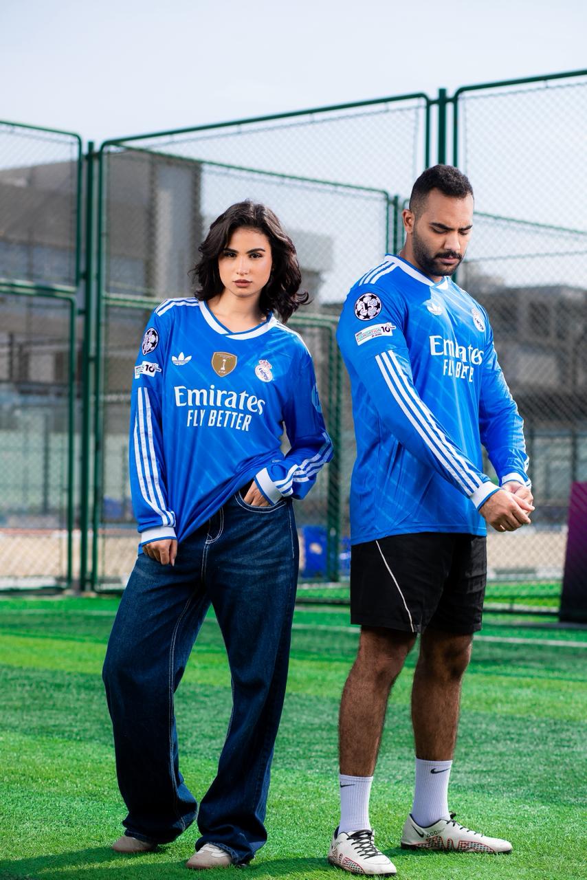 تيشيرت ريال مدريد الثالث، بأكمام طويلة، إصدار اللاعبين، دوري أبطال أوروبا