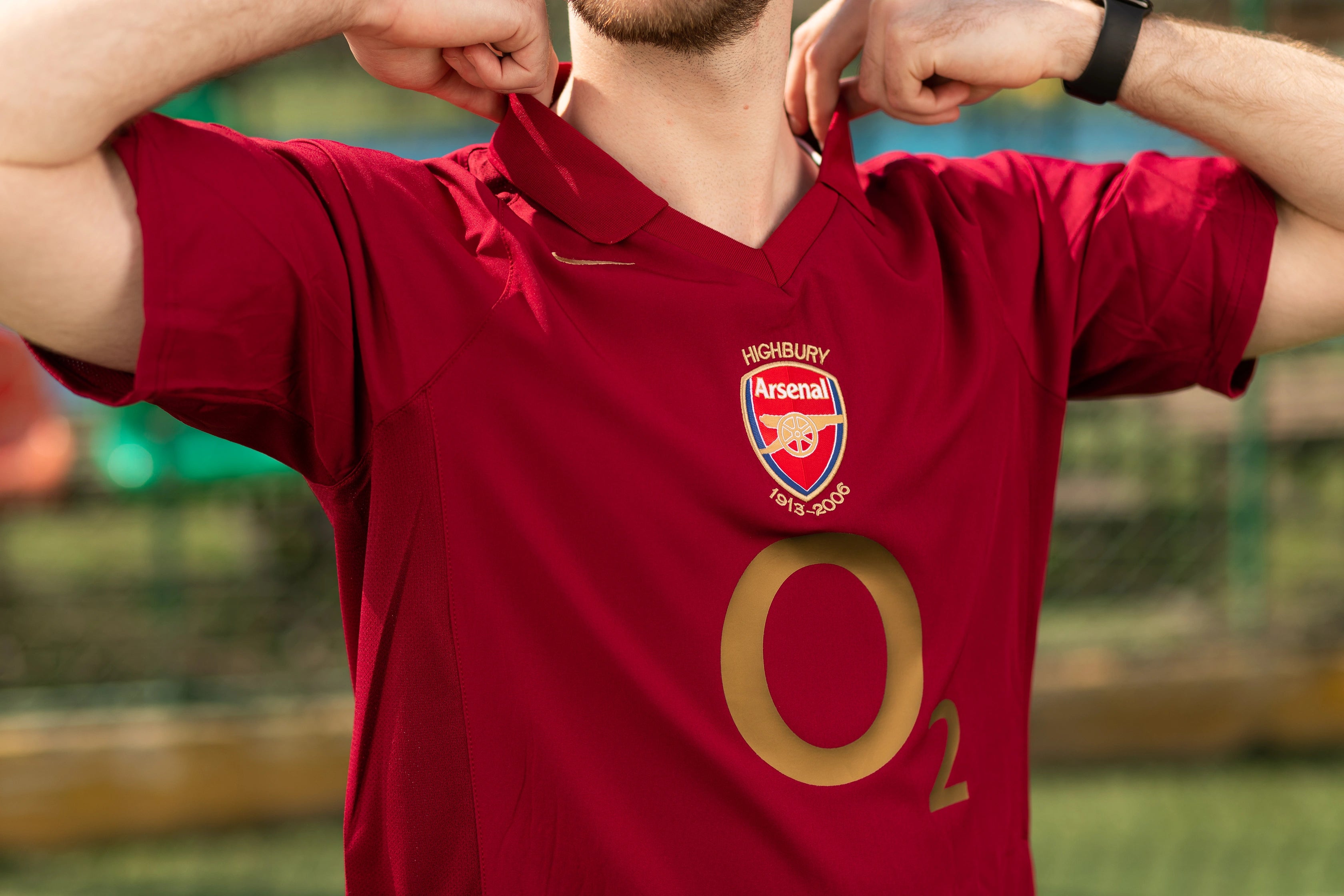 قميص آرسنال الكلاسيكي 2006 الرسمي نسخة اللاعبين