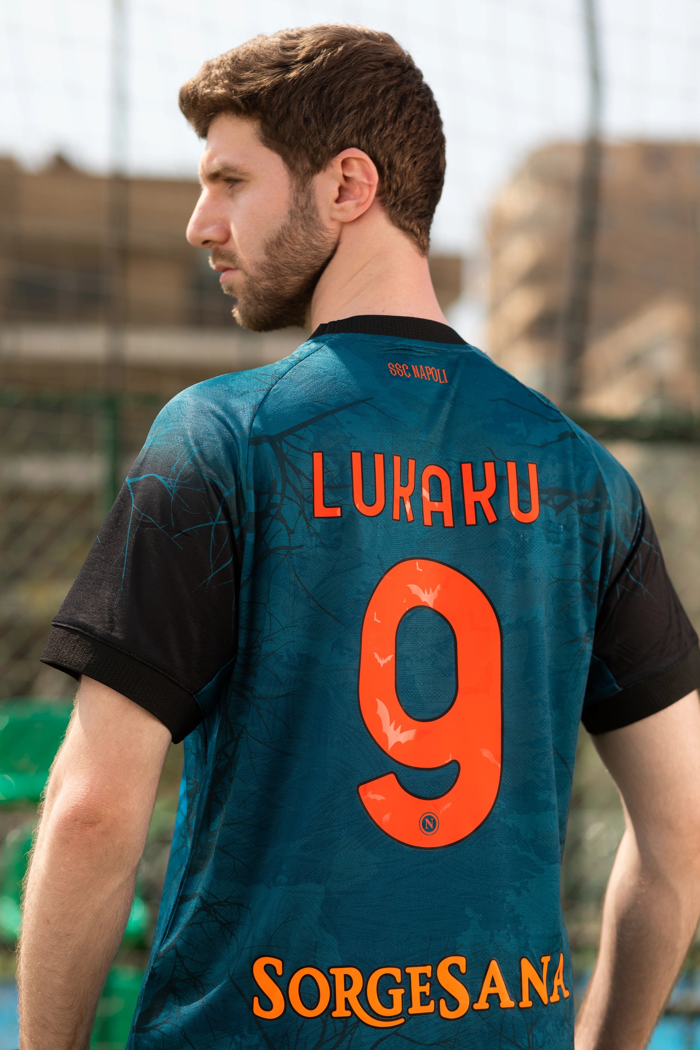 قميص نابولي الرابع 2026 بالطباعة الأصلية لوكاكو نسخة اللاعبين